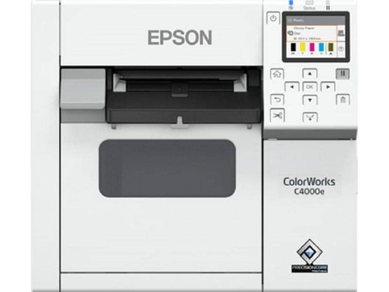 Epson | Farb-Etikettendrucker C4000e BK | glanz, Ethernet/USB