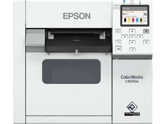 Epson | Farb-Etikettendrucker C4000e BK | glanz, Ethernet/USB