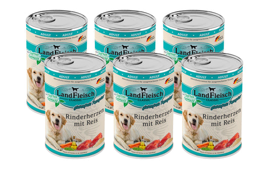 Landfleisch Classic Rinderherzen&Reis KIT