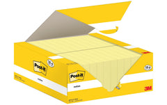 Post-it | 3M Post-it Haftnotizen, gelb | 18+6 Blöcke à 100 Blatt, 38 mm x 51 mm
