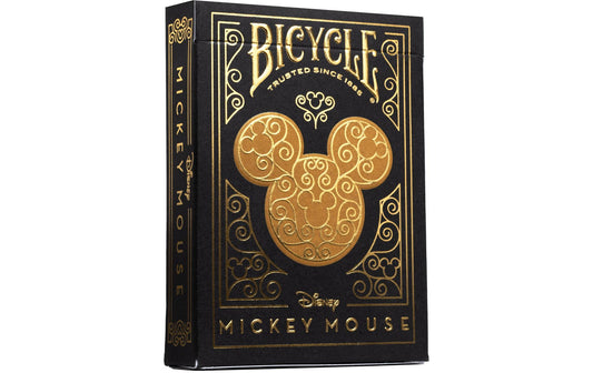 Bicycle Disney 100 - Black & Gold Mickey