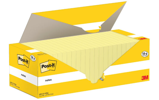 3M Post-it, Haftnotizen, gelb