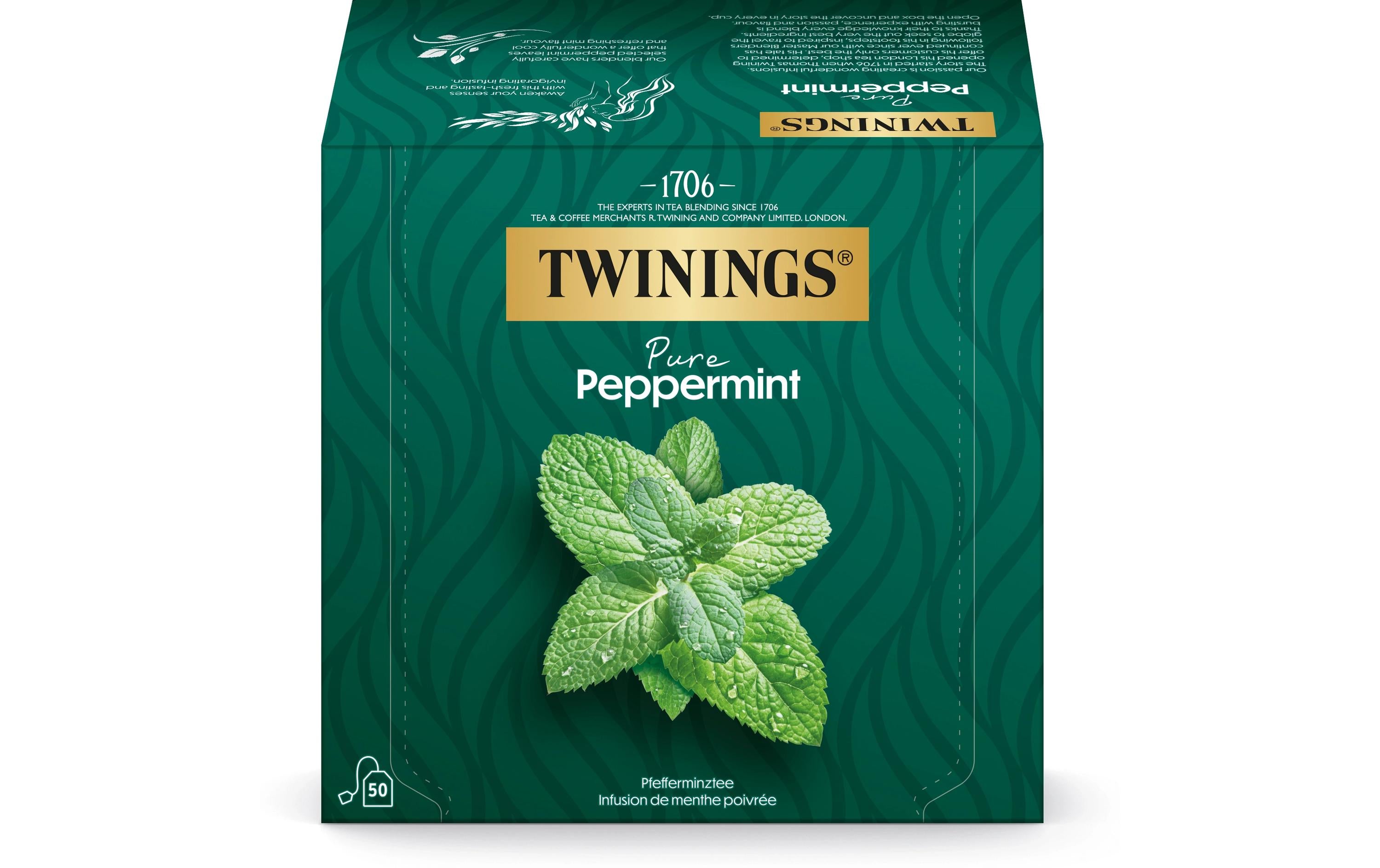 Twinings, Teebeutel Pfefferminze 50 x 2 g