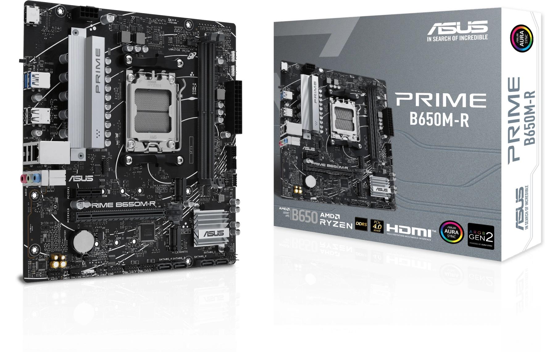 ASUS PRIME B650M-R, mATX