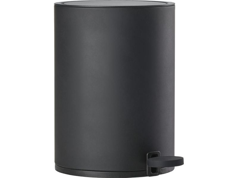 Zone Denmark | Zone Treteimer Karma 3 Liter, Schwarz | 18.1x26.3 cm (DxH), Stahl, ABS