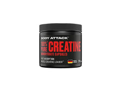 Body Attack | Pure Creatine (240 Caps) | Geschmack: Neutral
