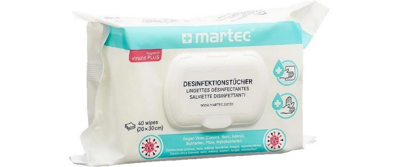 MARTEC Desinfektionstücher Maxi
