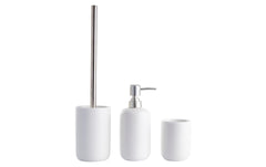 Schou, Badezimmer-Set 3-teilig, Weiss