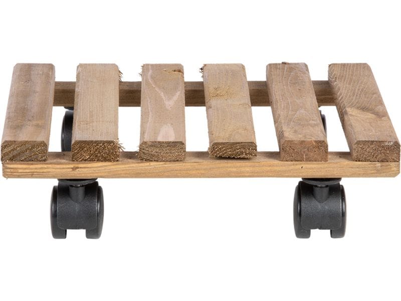 Esschert Design | Rolleruntersetzer | Quadratisch L Braun