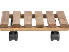 Esschert Design | Rolleruntersetzer | Quadratisch L Braun