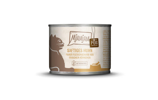 Mjamjam Cat Dose pur.Fleischgen. 200g