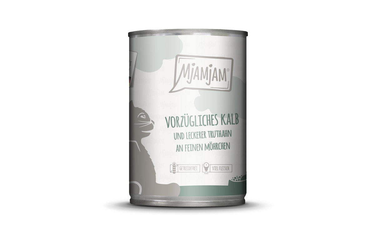 Mjamjam Cat Dose leckere Mahlzeit 400g
