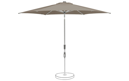 Suncomfort by Glatz | Slide Stone Grey 057 | 100% Polyester 180g/m2