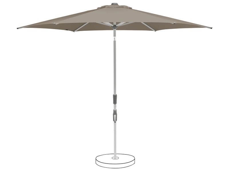 Suncomfort by Glatz | Slide Stone Grey 057 | 100% Polyester 180g/m2