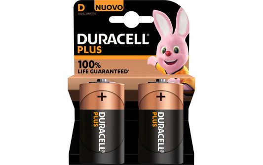 DURACELL D Plus Power MN1300, LR20 K2