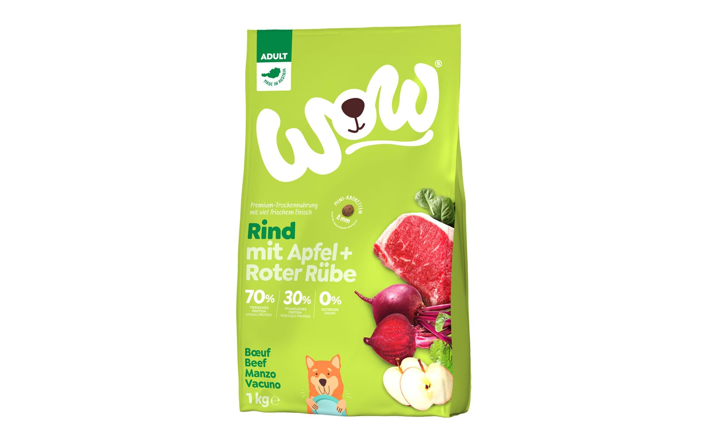 WOW Minis Adult Rind 1kg
