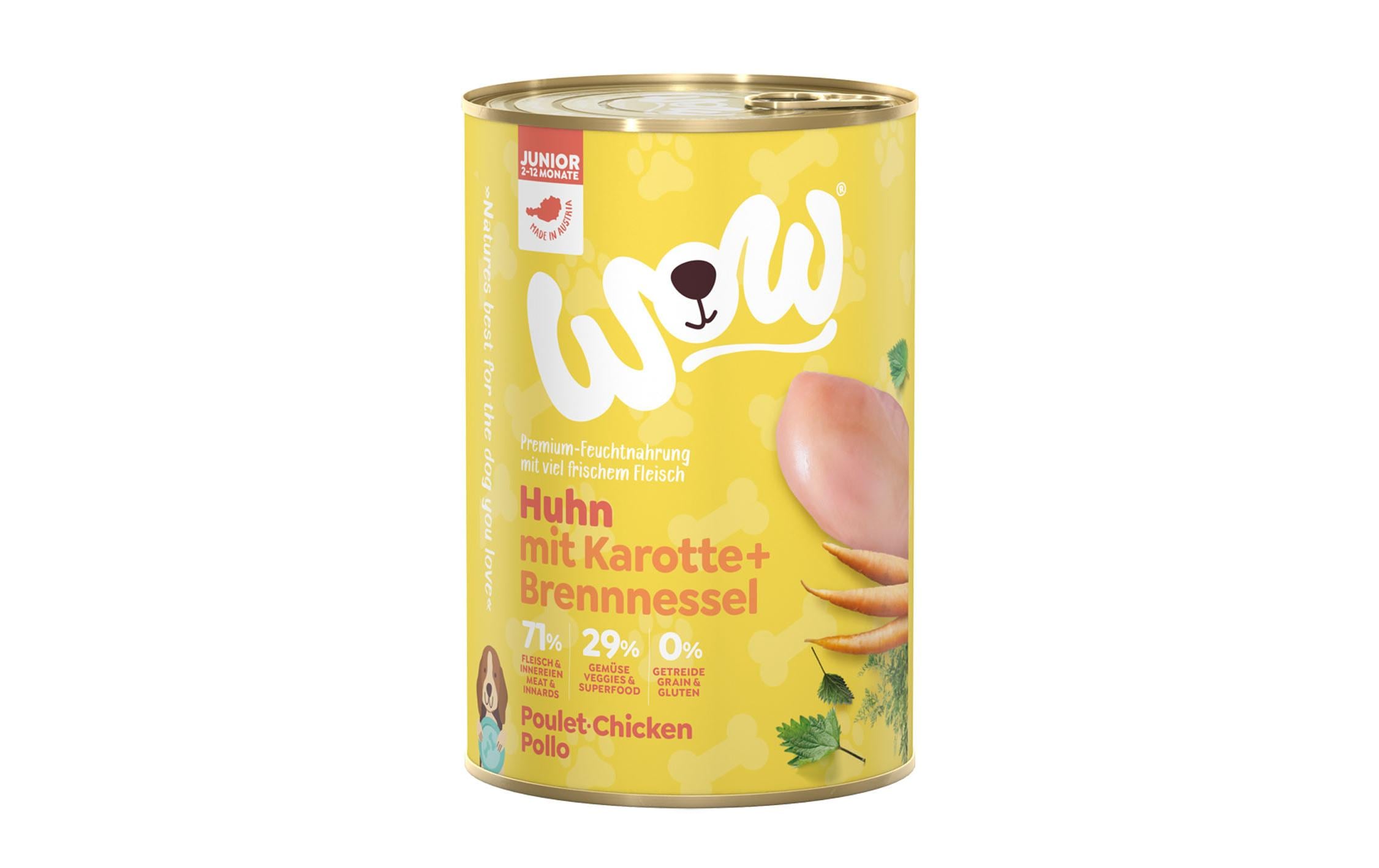 WOW Junior Huhn 400g