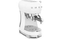 SMEG Espressomaschine 50's ECF02WHEU