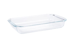 FURBER, Auflaufform Glas, 2.2 L, Eckig