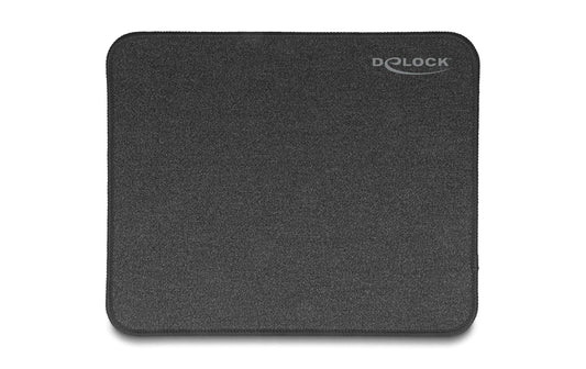 Delock | Mousepad 300x245mm | Glitzer-schwarz