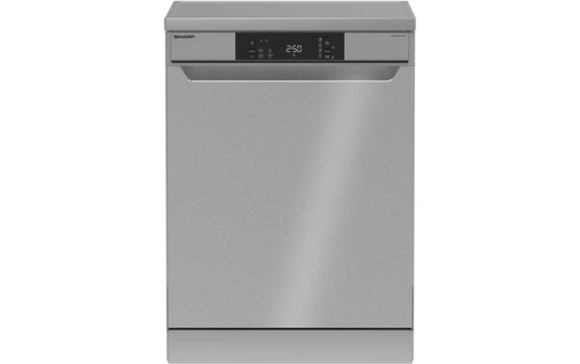 Sharp | Geschirrspüler QW-NA1CF47DS-DE | D, 13MG, 47dB, silber