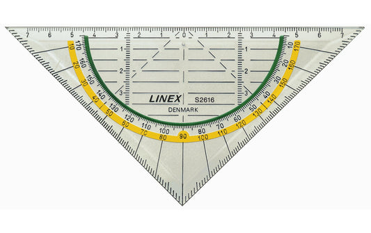 Linex  Geometrie-Dreieck 160mm