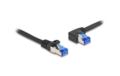 Delock, Patchkabel links gewinkelt Cat 6A,