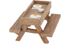 Esschert Design Wandpicknicktisch