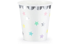 Partydeco Becher Einhorn Sterne