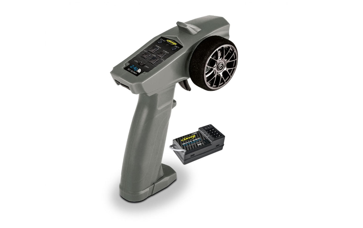 Carson Reflex Wheel Start  Radio grau