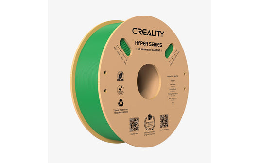Creality | Filament PLA Hyper, Grün, 1.75 mm | 1.75mm Filament, 195-210Grad, 1Kg, Grün