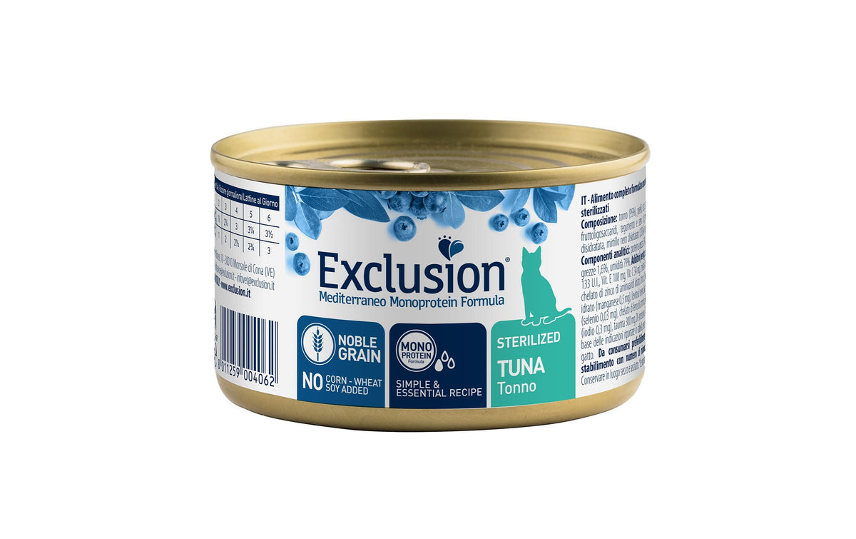 Exclusion Cat Sterilized Tuna 85g