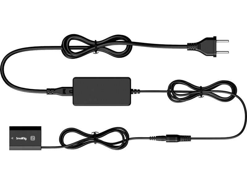 Smallrig | NP-FZ100 Dummy Battery | with Power Adapter (European standard)
