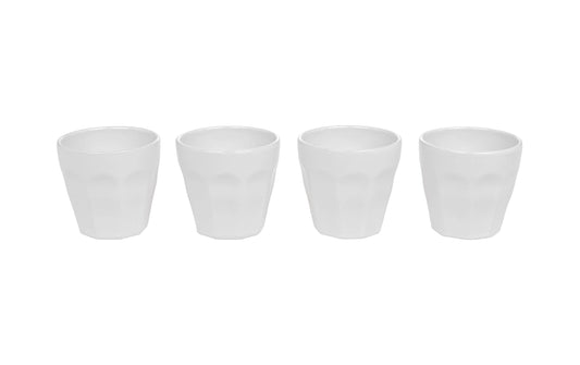 FURBER | Becher 4er Set 90ml | Porzellan, 90ml, 6.5x6cm
