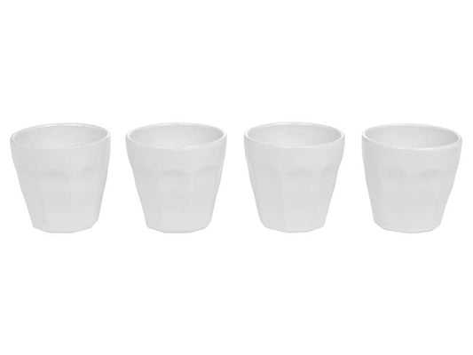FURBER | Becher 4er Set 90ml | Porzellan, 90ml, 6.5x6cm