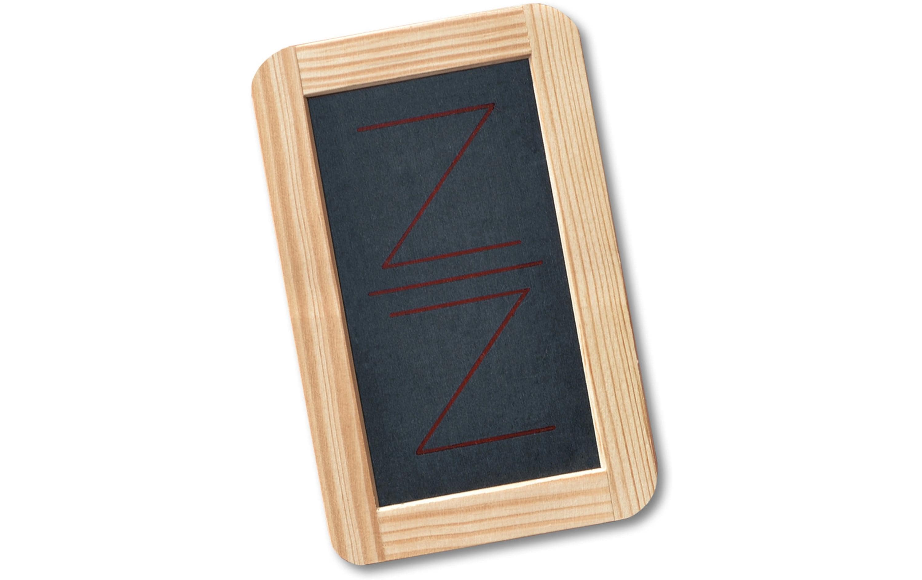 Mini Jasstafel aus Schiefer/Holz