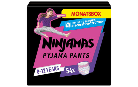 Pampers Ninjamas Mädchen 8-12 Jahre