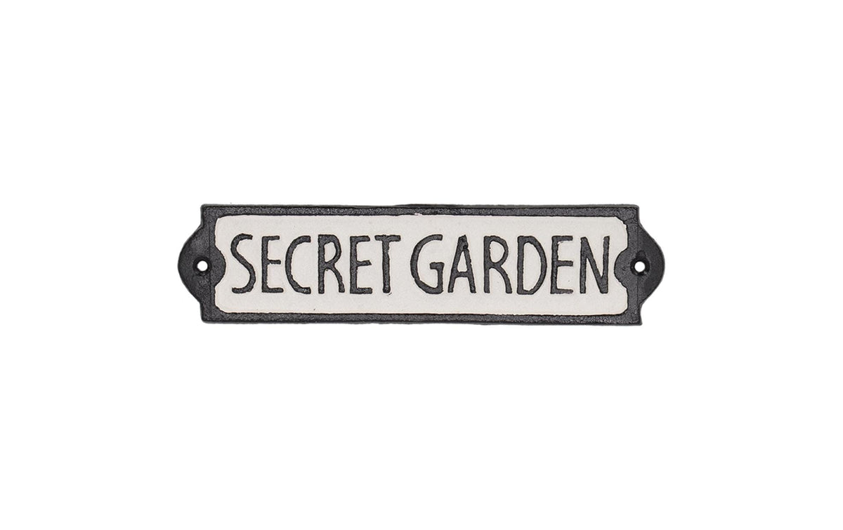 Esschert Design Türschild secret garden