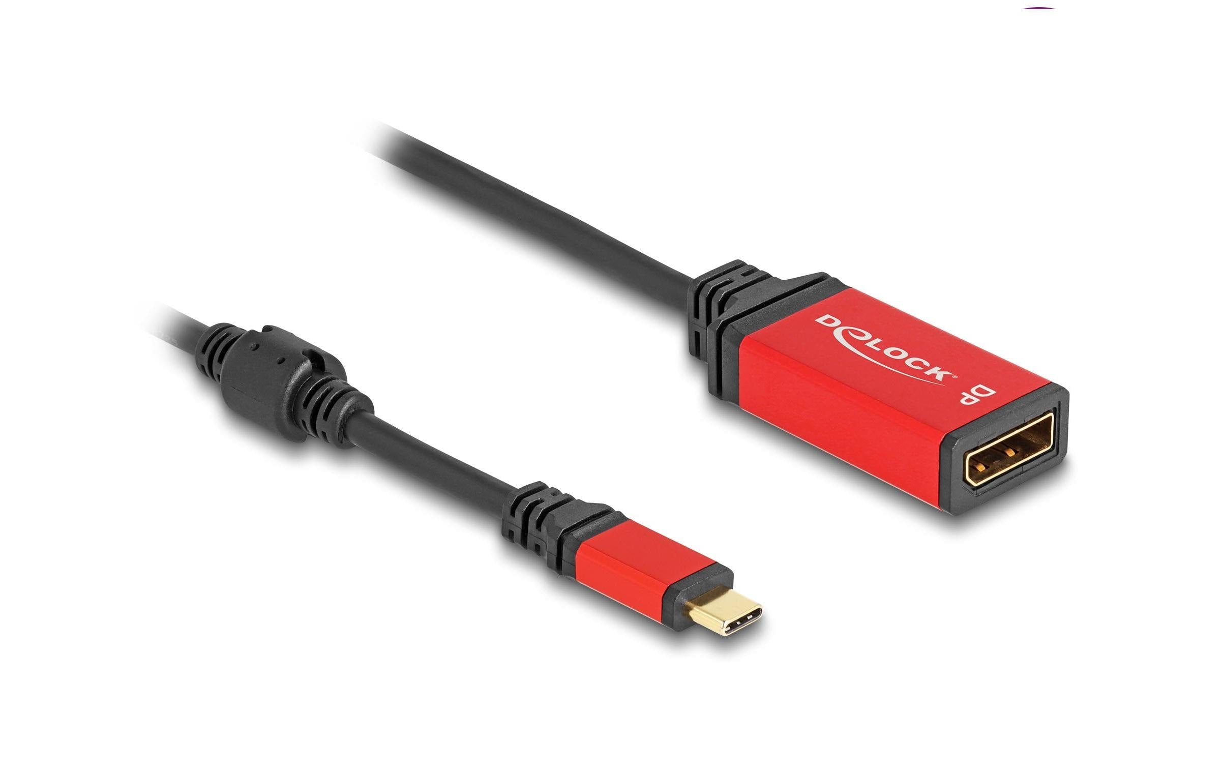Delock USB-C - DP Adapter, 20cm