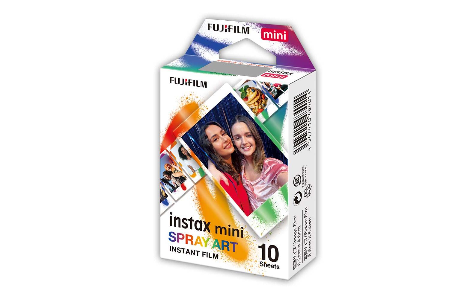 Fujifilm Instax Mini 10 Blatt Spray Art
