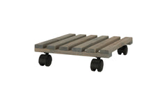 Esschert Design | Rolleruntersetzer | Quadratisch L Schwarz/Grau