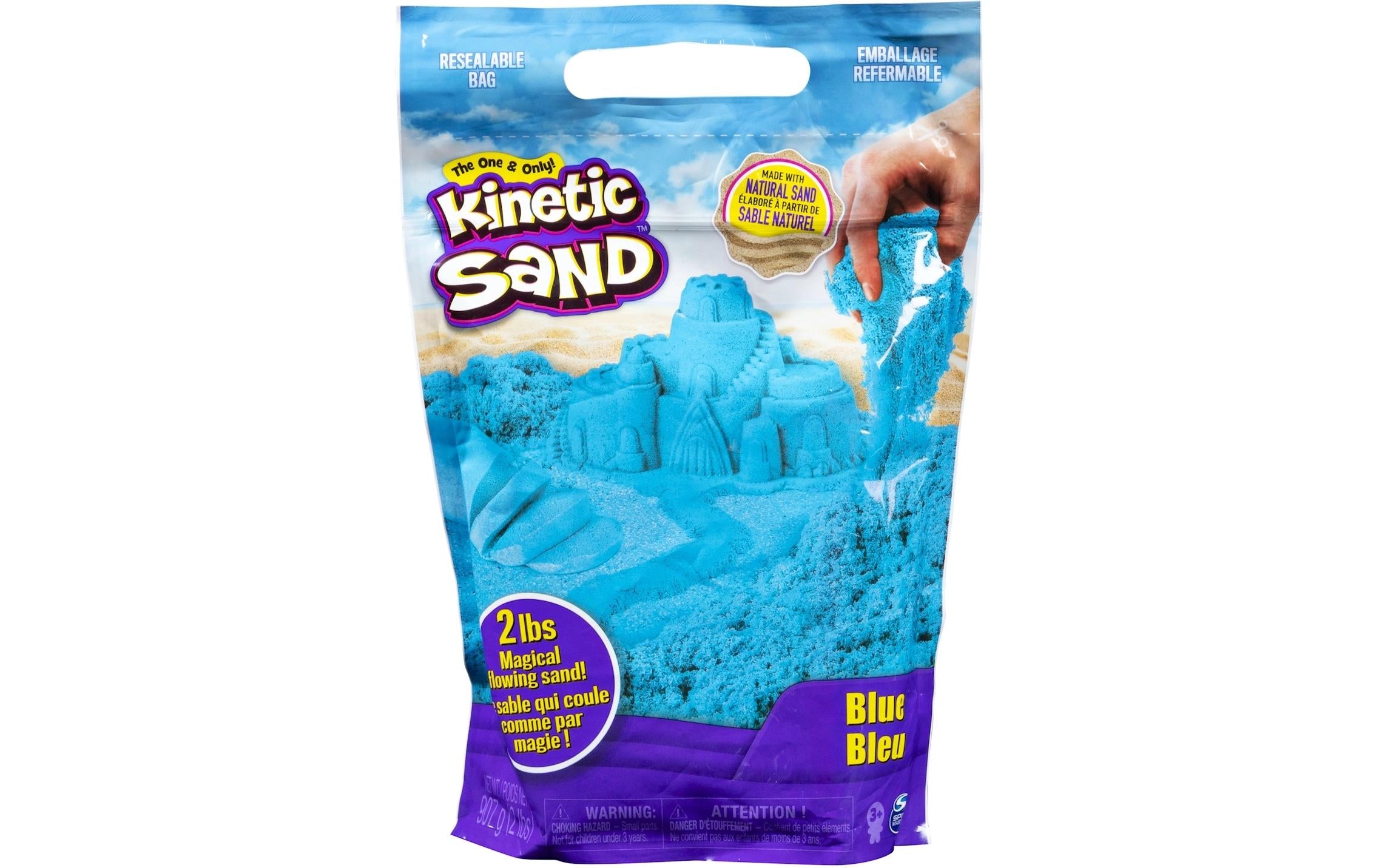 Kinetic Sand Blau