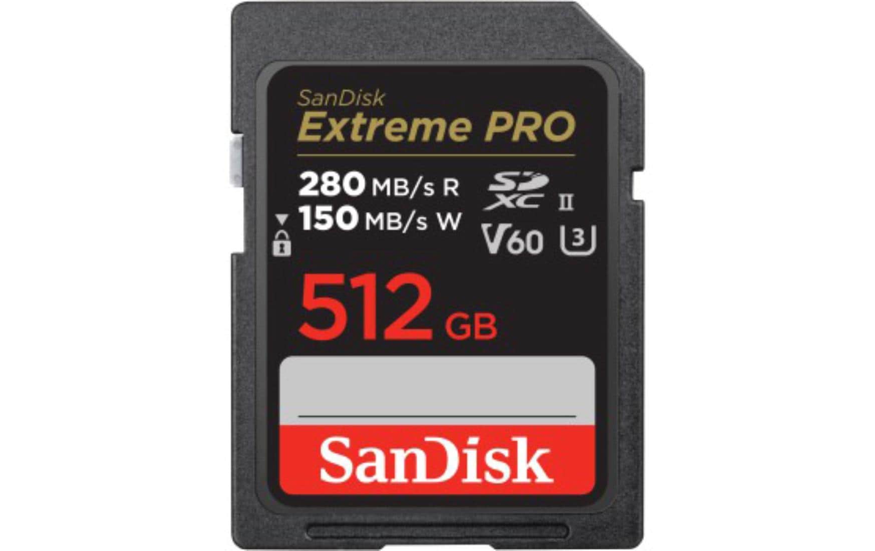 SanDisk SDXC Card Extreme PRO UHS-II 512GB