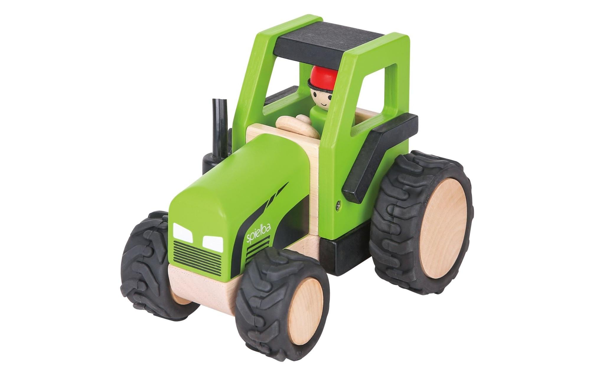 Traktor mit Figur