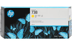 HP Inc. | HP Tinte Nr. 738 - Yellow (676M8A) | DesignJet T850, T950, 300ml