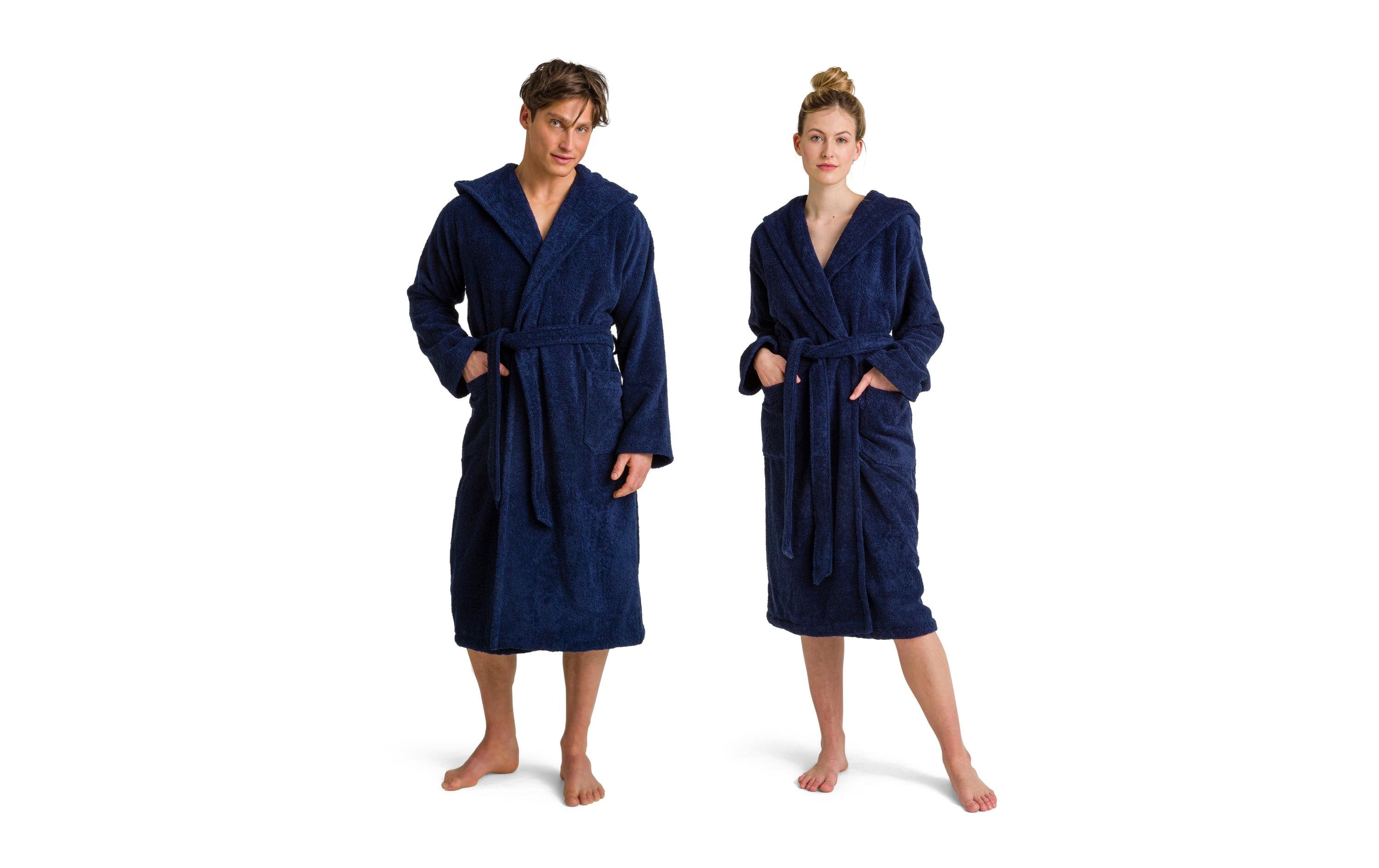 Möve, Bademantel Superwuschel M, Blau