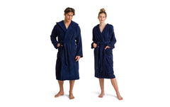 Möve, Bademantel Superwuschel M, Blau