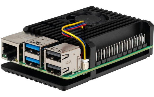 jOY-it Aluminiumgehäuse für Raspberry Pi 5