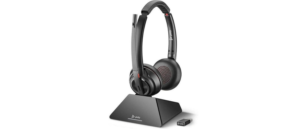 Poly Savi 8220 DECT Duo,MS,D400 USB-A/C,Ba