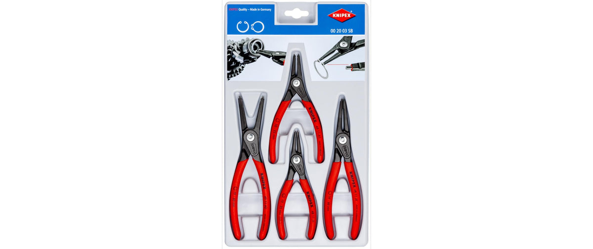 Knipex Präzisions-Sicherungsringzangen-Set